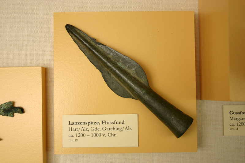 Lanzenspitze Bronze, ca 1000 v. Chr.